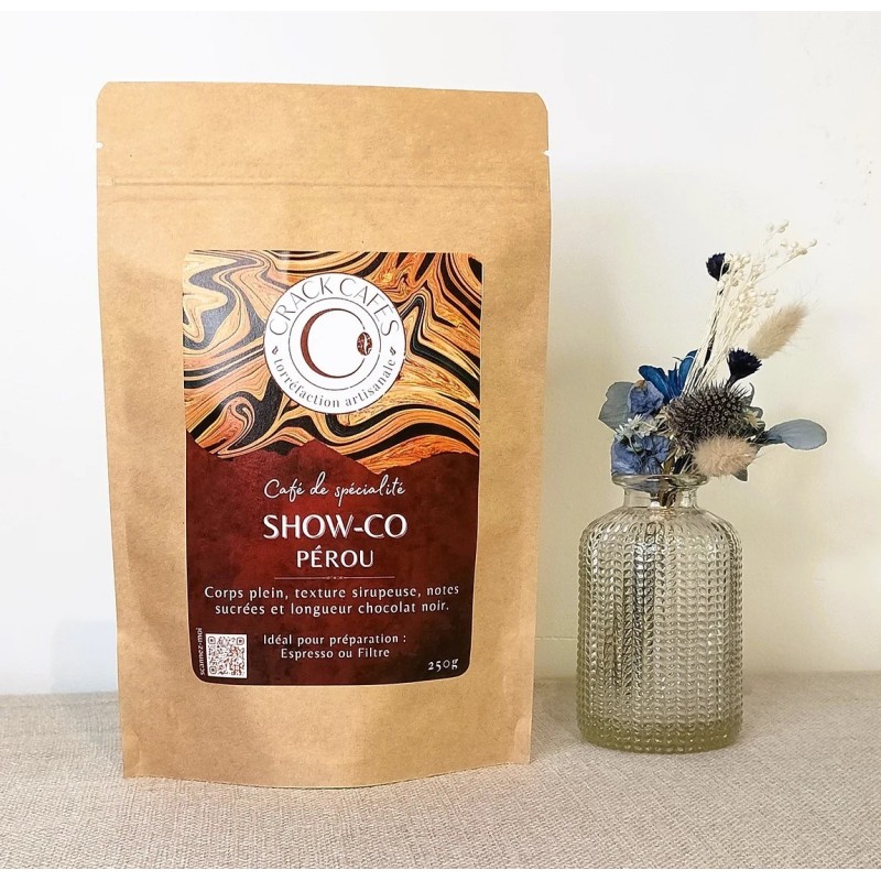 Café connaisseur du Pérou – un arôme riche et authentique né de la passion des producteurs d’Incahuasi.